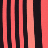 Black Stripes Jersey Knit, Viscose