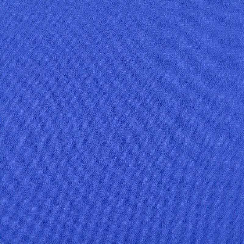 Polyester Stretch ITY Knit Fabric, 184 gsm, 157 cm — Blue