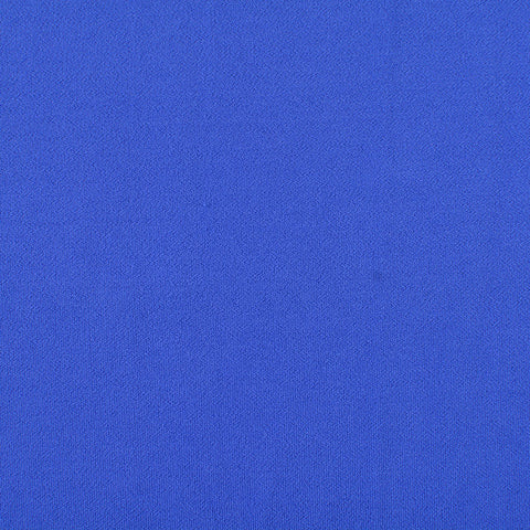 Polyester Stretch ITY Knit Fabric, 184 gsm, 157 cm — Blue