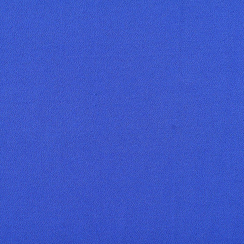 Polyester Stretch ITY Knit Fabric, 184 gsm, 157 cm — Blue