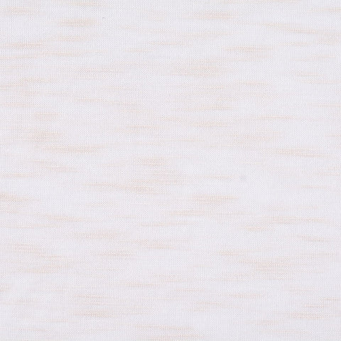 Slub Polyester Viscose Jersey Knit Fabric, 125 gsm, 165 cm — White