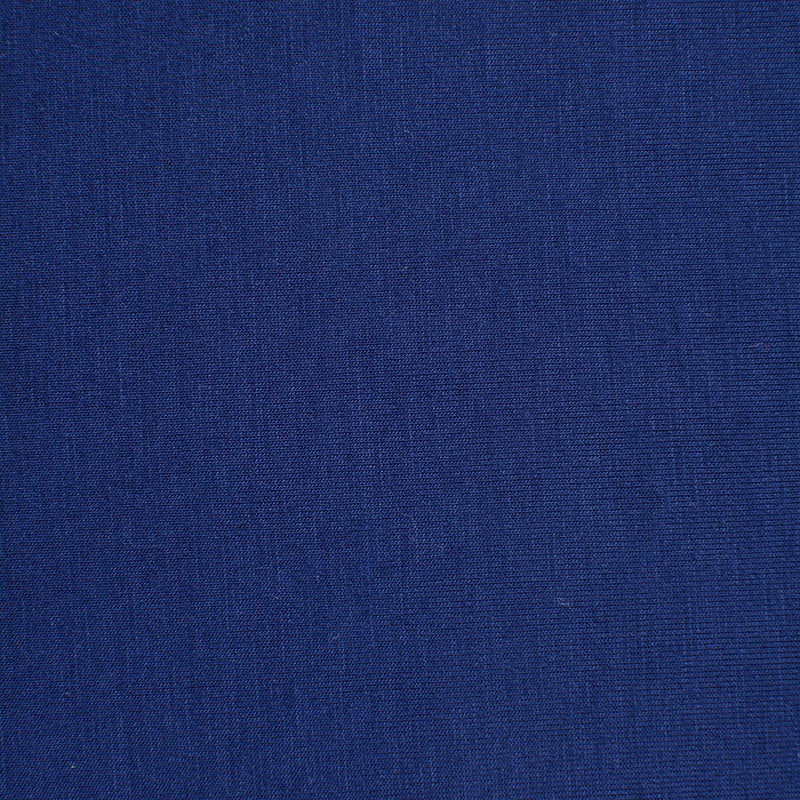 Viscose Stretch Jersey Knit Fabric, 195 gsm, 157 cm — Navy