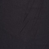 100% Polyester Jersey Knit Fabric, 125 gsm, 155 cm — Black