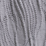 Dark Grey Dots Jersey Knit — texture