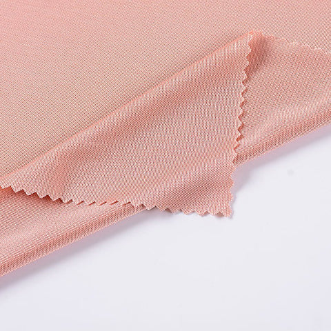 100% Viscose Interlock Knit Fabric, 200 gsm, 154 cm — Pink