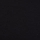 Polyester Stretch Linen-Look Fabric, 200 gsm, 175 cm — Black