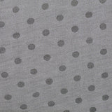 Dark Grey Dots Knit, Poly-Viscose — texture