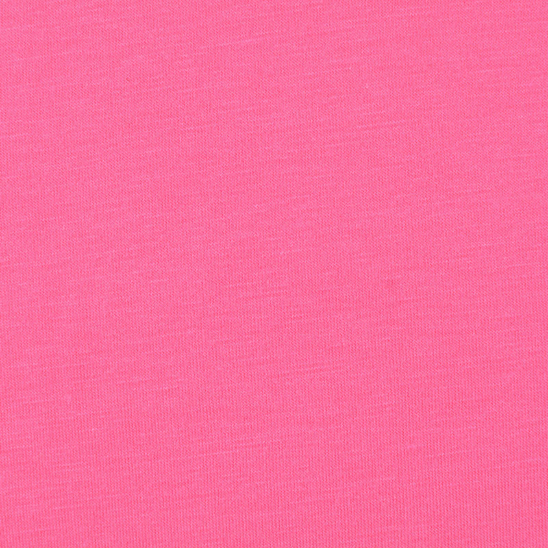Polyester Viscose Stretch Jersey Knit Fabric, 166 gsm, 160 cm — Pink
