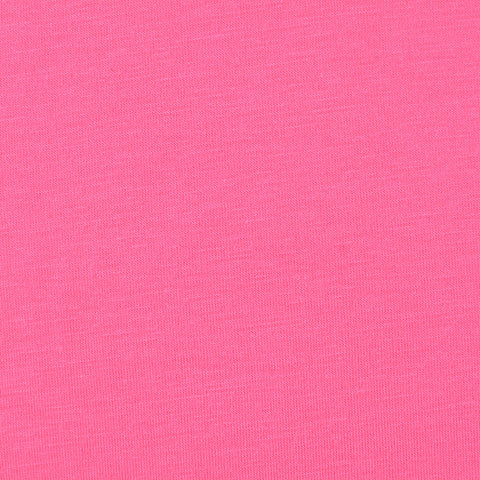 Polyester Viscose Stretch Jersey Knit Fabric, 166 gsm, 160 cm — Pink