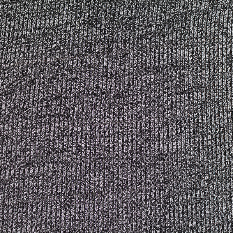 Dark Grey Marl Jacquard, Poly-Viscose, 240 gsm