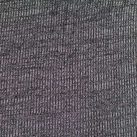 Dark Grey Marl Jacquard, Poly-Viscose, 240 gsm