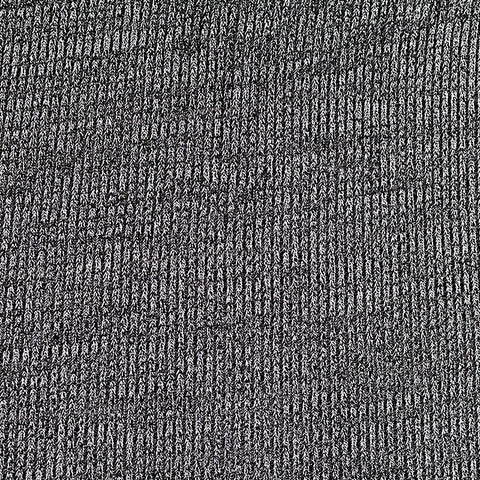 Dark Grey Marl Jacquard, Poly-Viscose, 240 gsm