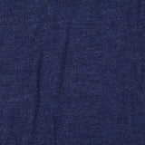 Navy Heather Jersey Knit, Viscose