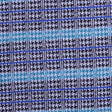 Black Horizontal-Stripe Jacquard, Poly-Cotton