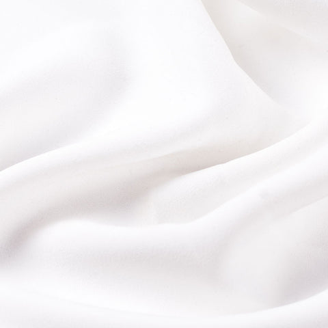Polyester Stretch Chiffon Fabric, 215 gsm, 150 cm — White