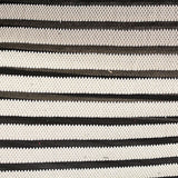 White Horizontal-Stripe Knit, Cotton-Poly — texture