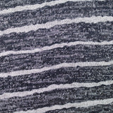 Black Marl Chunky Knit, Viscose-Poly