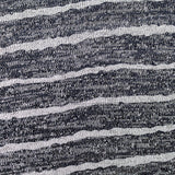 Black Marl Chunky Knit, Viscose-Poly — texture