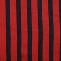 Red Vertical-Stripe Woven, Polyester