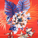 Blue Bold-Floral Woven, Polyester