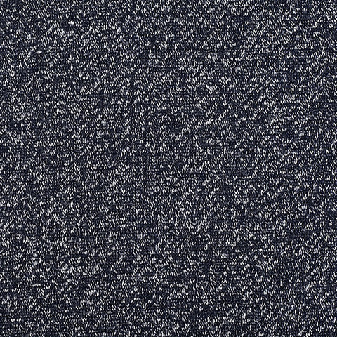 Dark Blue Marl Knit, Poly-Viscose, 260 gsm