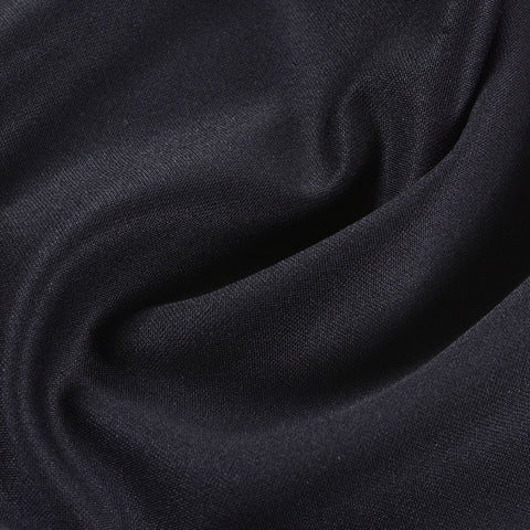 100% Polyester Scuba Knit Fabric, 280 gsm, 160 cm — Black