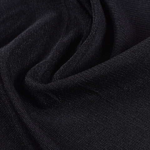 Knit Fabric, 230 gsm, 160 cm — Black