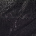 Black Tone-on-Tone Zebra Knit, Polyester