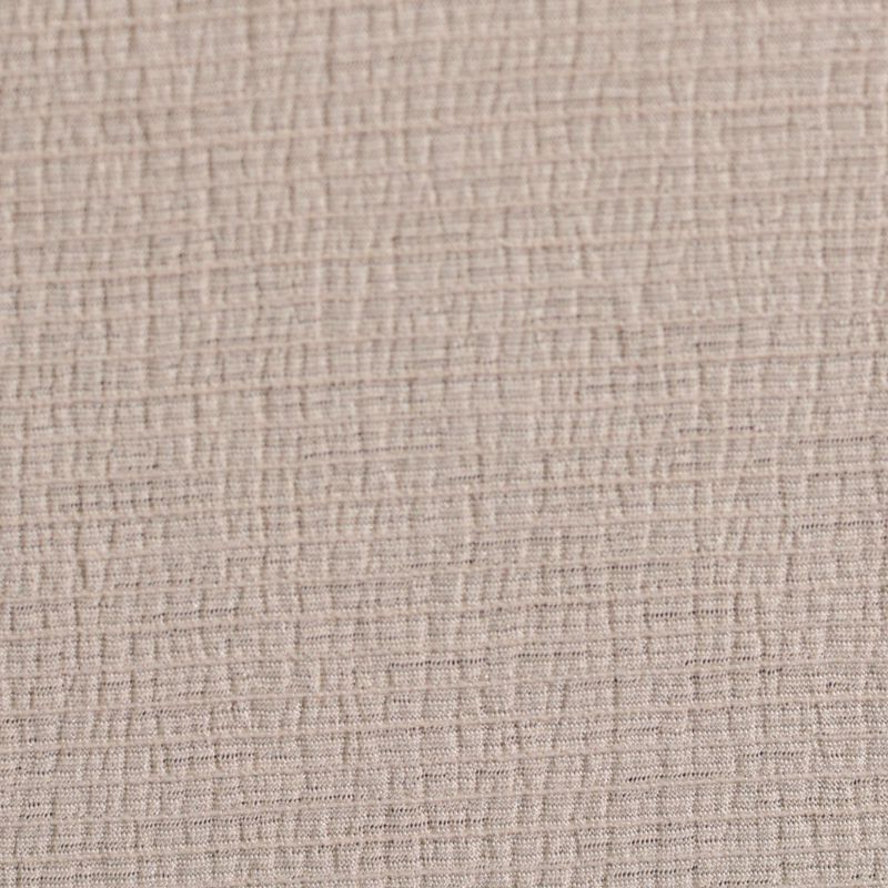 Slub 100% Polyester Knit Fabric, 140 gsm, 143 cm — Beige