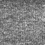 Heathered Grey Marl Rib Knit, Poly-Cotton — texture
