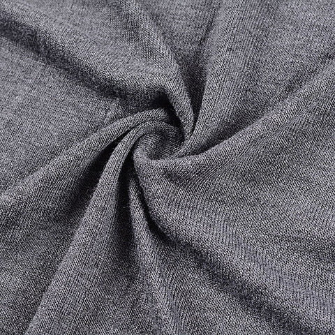 Grey Heather Jersey Knit, Viscose