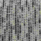 Dark Grey Marl Rib Knit, Polyester — texture