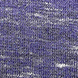 Purple Heathered-Marl Rib Knit, Cotton-Poly — texture