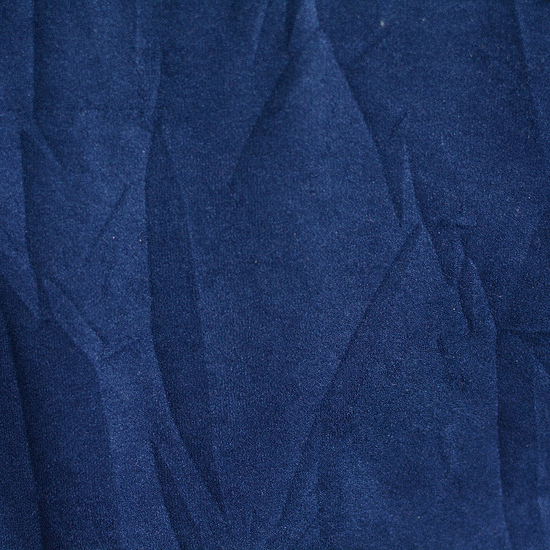 100% Polyester Faux Suede Fabric, 150 gsm, 150 cm — Navy