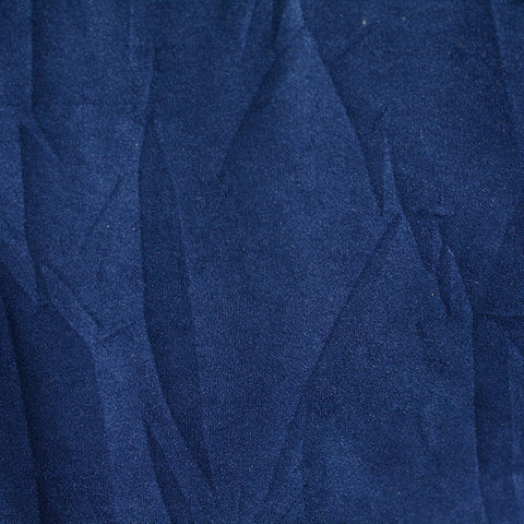 100% Polyester Faux Suede Fabric, 150 gsm, 150 cm — Navy