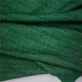 Green Flecks Jacquard, Polyester — texture