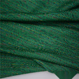Green Flecks Jacquard, Polyester