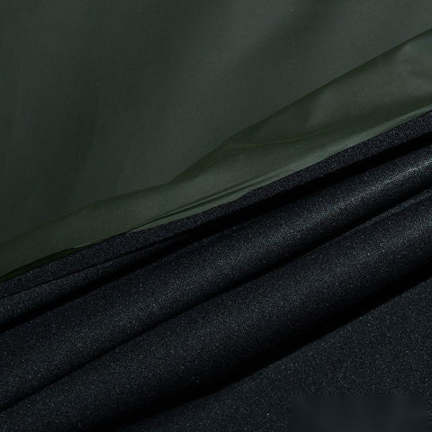 100% Polyester Knit Fabric, 200 gsm, 148 cm — Black