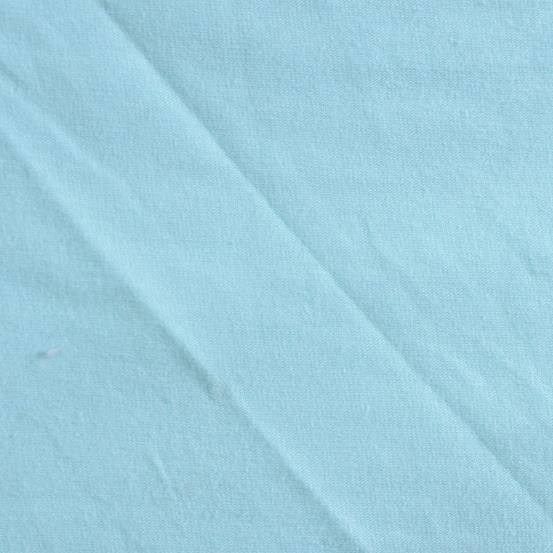 Brushed Viscose Stretch Jersey Knit Fabric, 200 gsm, 168 cm — Blue