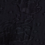 Black Tone-on-Tone Chiffon, Polyester