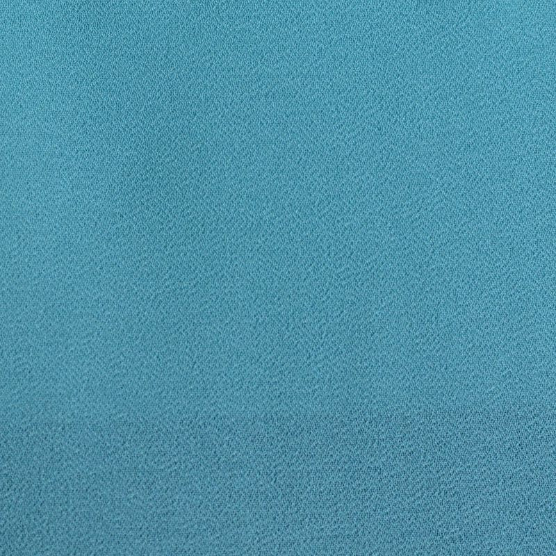 100% Polyester Chiffon Fabric, 85 gsm, 150 cm — Blue