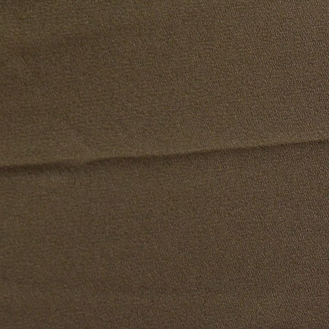 100% Polyester Linen-Look Fabric, 115 gsm, 147 cm — Brown
