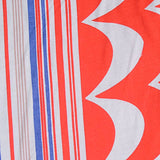 Red Stripes Woven, Viscose — texture