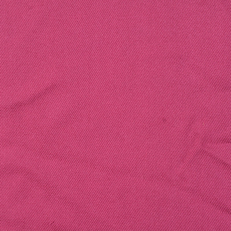100% Viscose Twill Fabric, 150 gsm, 142 cm — Pink