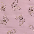 Gold Butterflies Woven, Viscose