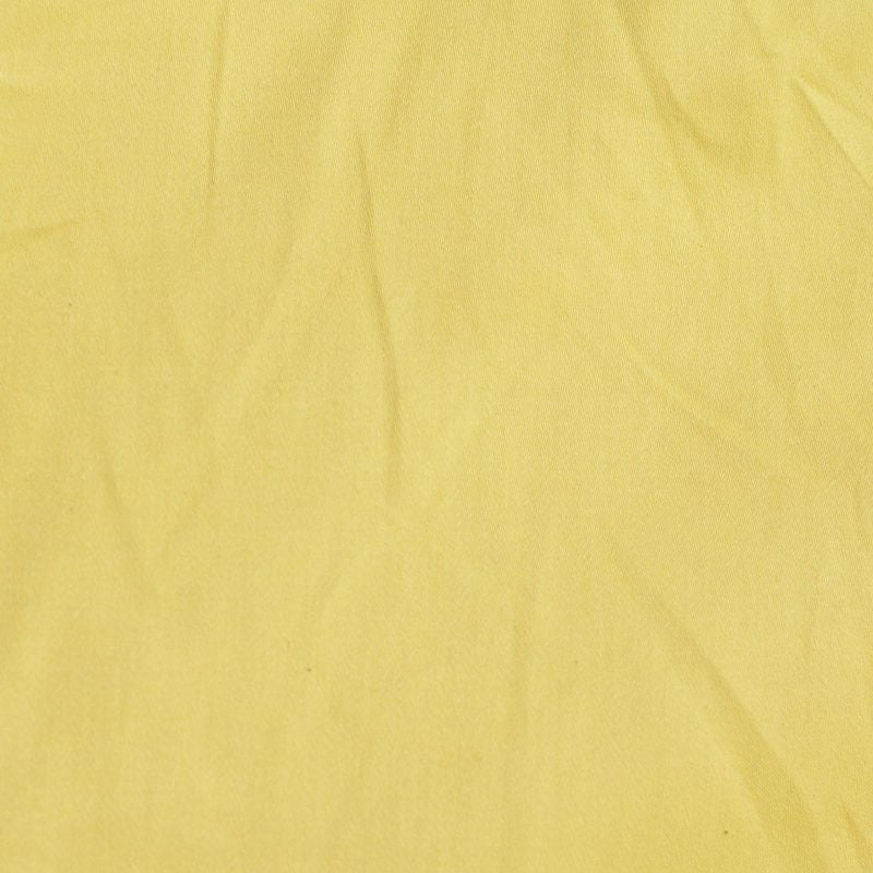 Cotton Stretch Sateen Fabric, 190 gsm, 147 cm — Yellow