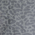 Grey Leopard Twill, Cotton