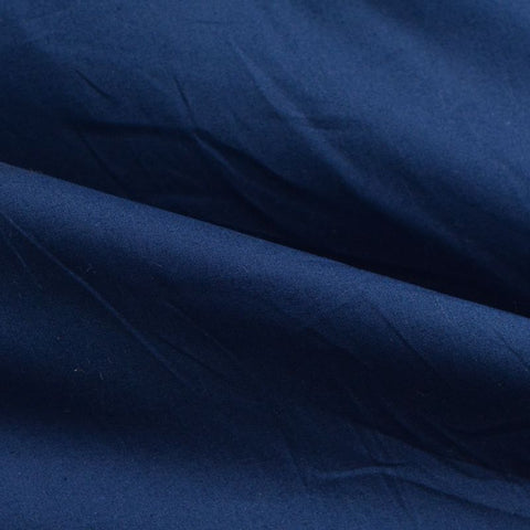 100% Cotton Woven Fabric, 100 gsm, 147 cm — Navy, ref EF-3778