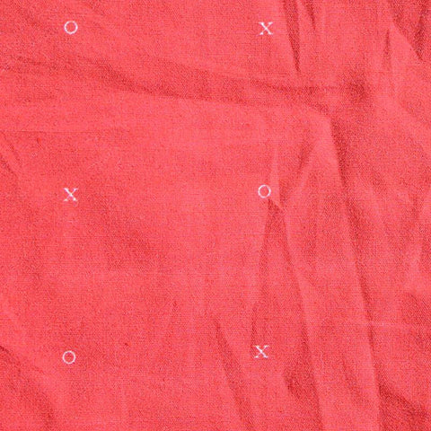 100% Cotton Poplin Fabric, 115 gsm, 147 cm — Red
