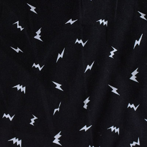 White Wavy-Line Poplin, Cotton